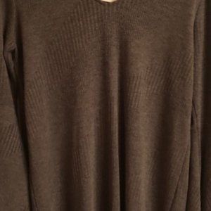 Mid length sweater dress